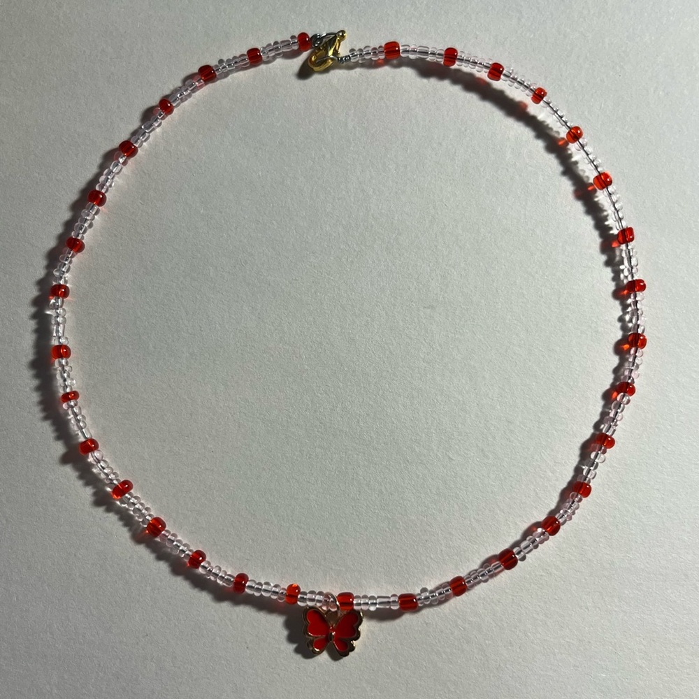 Handmade beaded necklace